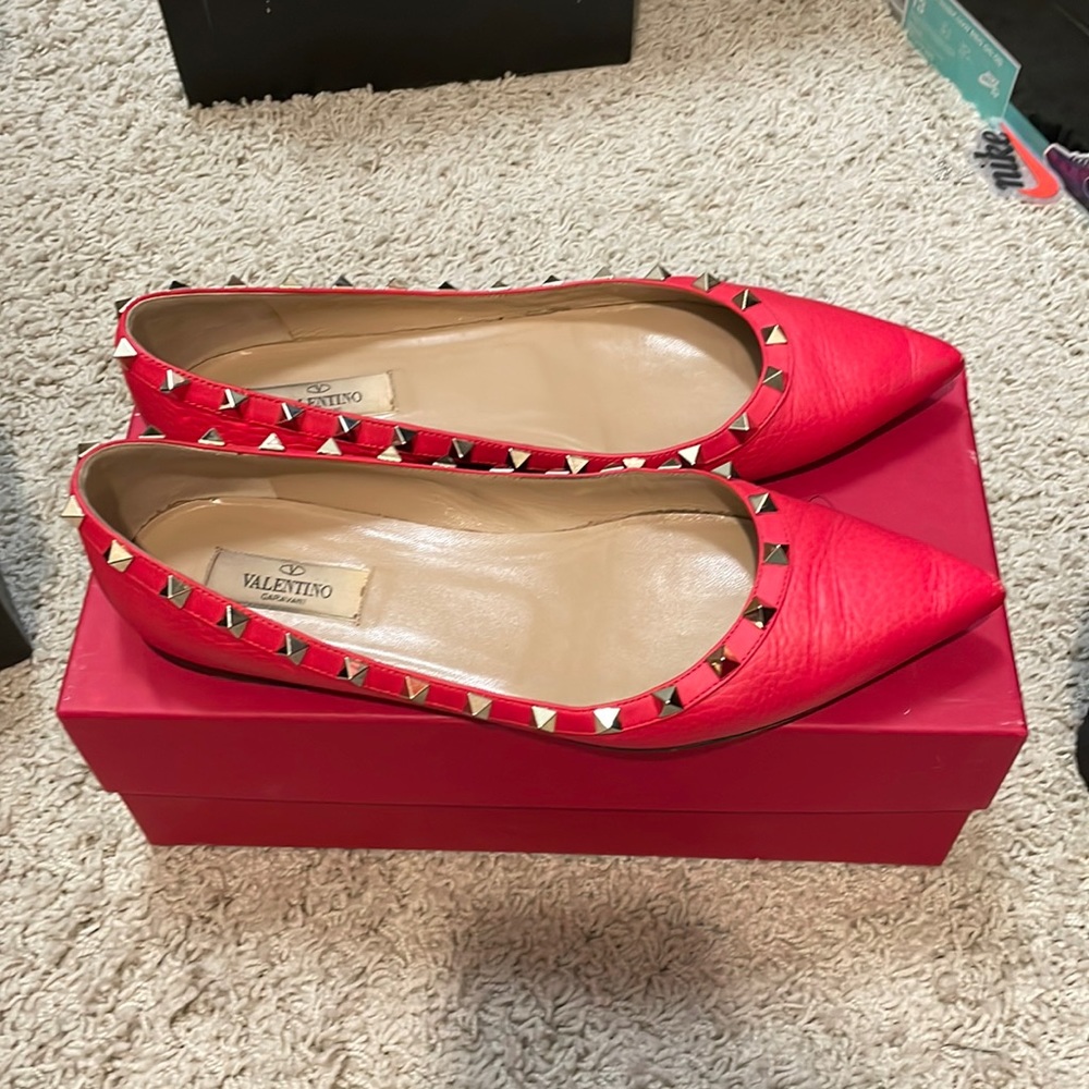 Valentino Rockstud Flats